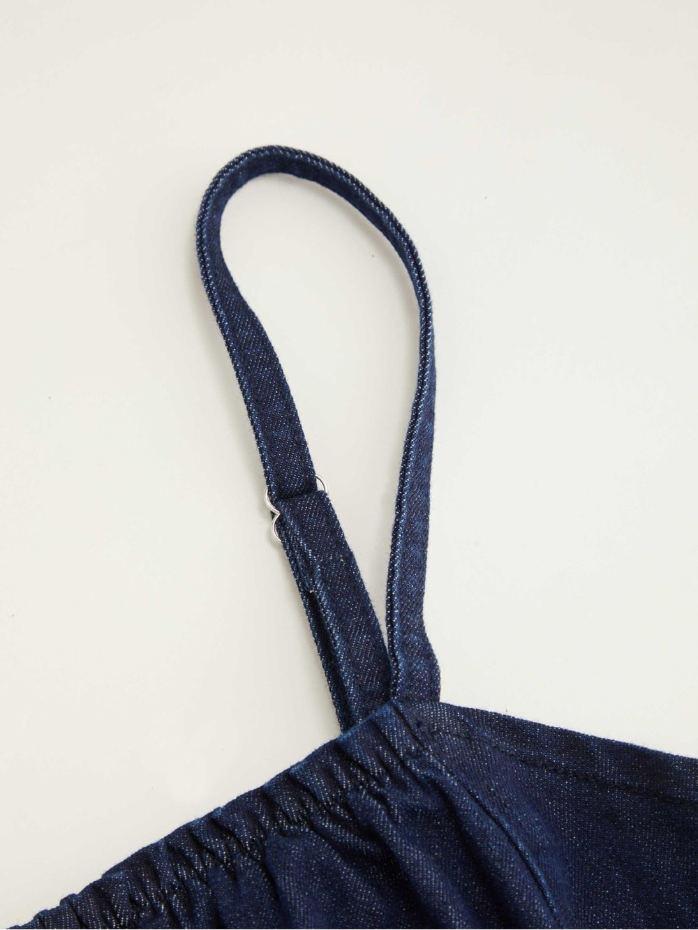 Adjustable Strap Ruched Mini Dress - Picture 5 of 6
